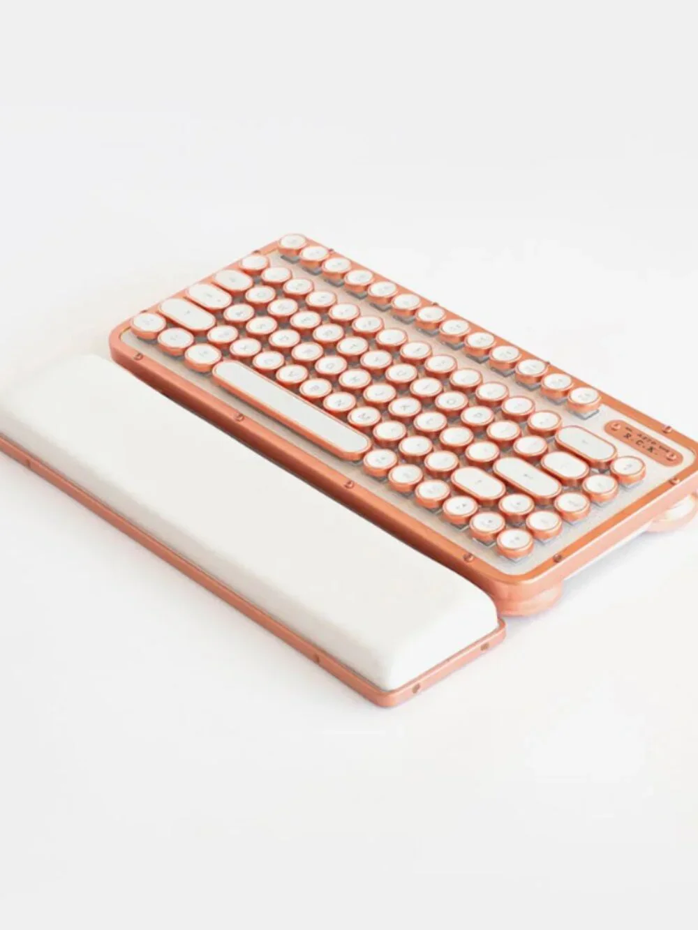 AZIO R.C.K. Vintage Typewriter Bluetooth/USB Backlit Mechanical Keyboard 